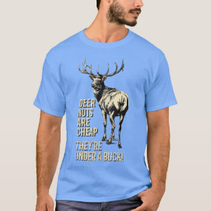 Hirschnuts sind billig unter einem Buckhirschfick T-Shirt