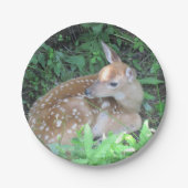 Hirschpapierplatte Pappteller (Vorderseite)