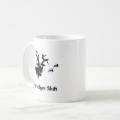 Hirschparadigmenverschiebung Kaffeetasse (Vorderseite Links)