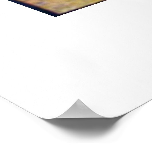 Hirschpark in Hamburg Poster (Ecke)