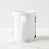 Hirschportrait Jumbo-Tasse (Rückseite)