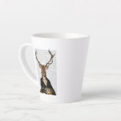 Hirschportrait Milchtasse (Linke Ecke)