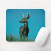 Hirschportrait Mousepad (Mit Mouse)