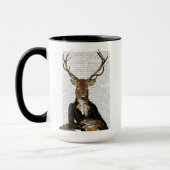 Hirschportrait Tasse (Links)