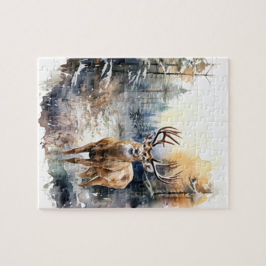 Hirschpuzzle Puzzle (Horizontal)