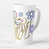 Hirschs Winterliebhaber Milchtasse (Rechte Ecke)