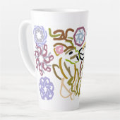 Hirschs Winterliebhaber Milchtasse (Linke Ecke)