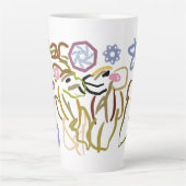 Hirschs Winterliebhaber Milchtasse (Vorderseite)