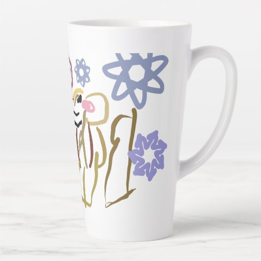 Hirschs Winterliebhaber Milchtasse (Rechts)