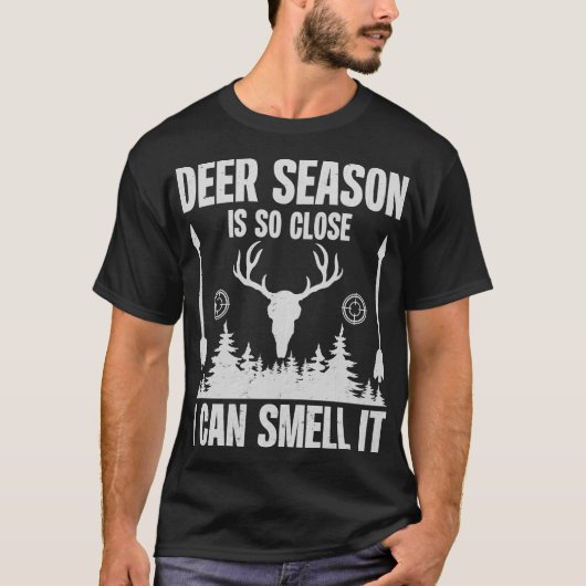Hirschsaison Vorfreude: Der Scent sagt es Al T-Shirt (Vorderseite)