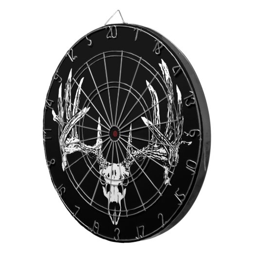 Hirschschädel Dartscheibe (Vorderseite rechts)