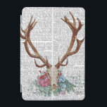 Hirschschädel mit Blume 2 iPad Mini Hülle<br><div class="desc">Tiere & Natur</div>
