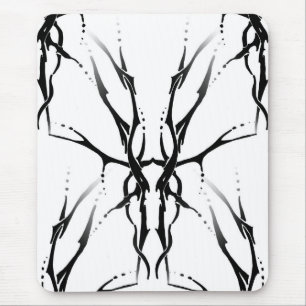 Hirschschädel Stammes-Tätowierungsdesign Digitaler Mousepad