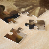 Hirschschädel-Weihnachtsbaum Puzzle (Seite)