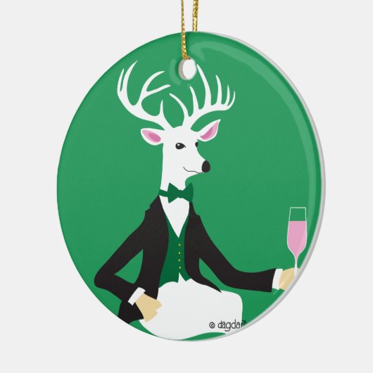 Hirschschmuck-Keramik Keramik Ornament (Links)