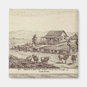 Hirschschschaf-Ranch Magnet (Vorne)