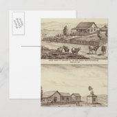 Hirschschschaf-Ranch Postkarte (Vorne/Hinten)