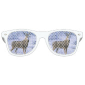 Hirschschschnee-Platz Partybrille (Vorderseite)