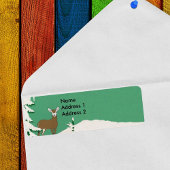 Hirschschschnee Winterlandschaft