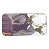 Hirschschweine in Lila Kleider.jpg Case-Mate iPhone Hülle (Rückseite (Horizontal))