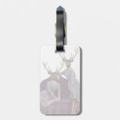 Hirschschweine in Lila Kleider.jpg Gepäckanhänger (Rückseite vertikal)