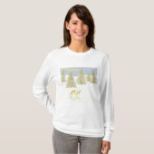 Hirschspiegelung T-Shirt (Vorne ganz)
