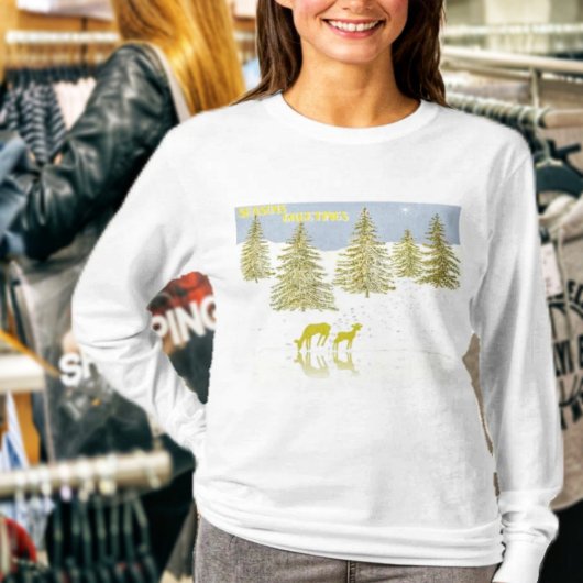 Hirschspiegelung T-Shirt
