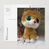 Hirschspielzeug Postkarte (Vorne/Hinten)