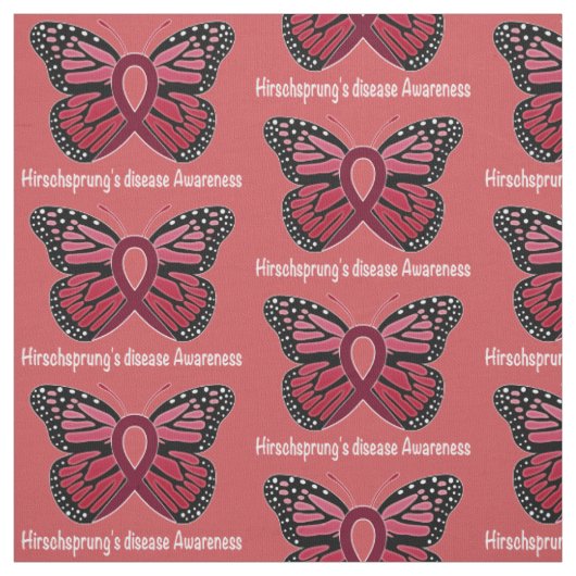 Hirschsprungs Krankheits-Schmetterling der Stoff (Muster)