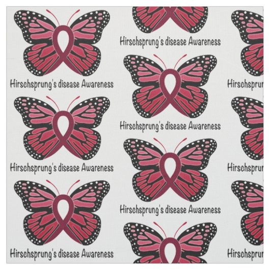 Hirschsprungs Krankheits-Schmetterling der Stoff (Muster)