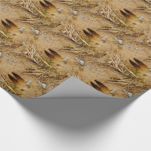Hirschspur Geschenkpapier (Ecke)