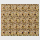 Hirschspur Geschenkpapier (Flach)