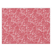 Hirschspuren Muster Hütte Jagdloge Tischdecke (Vorderseite (Horizontal))