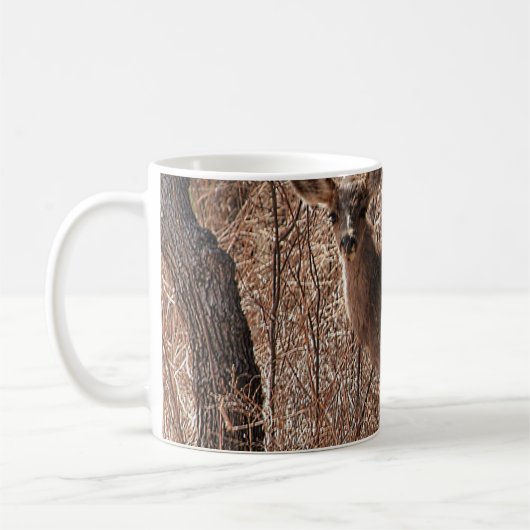 Hirschstarre Kaffeetasse (Links)