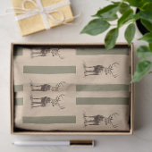 Hirschstoff Seidenpapier (Geschenk)