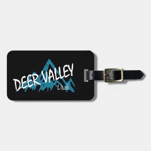 Hirschtal Gepäckanhänger (Vorderseite horizontal)