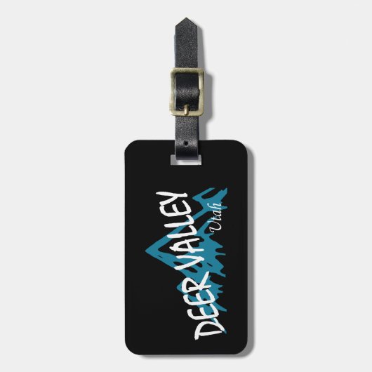 Hirschtal Gepäckanhänger (Vorderseite vertikal)