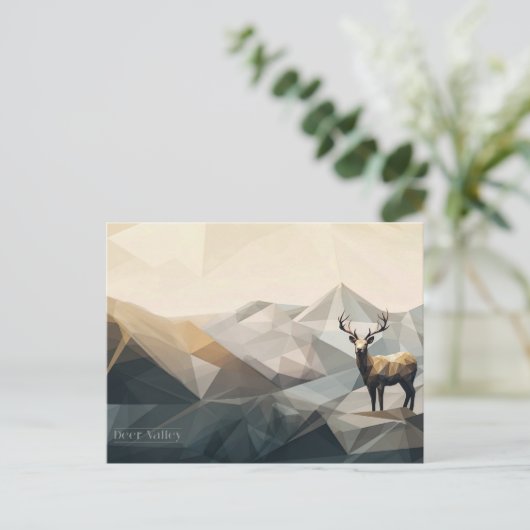 Hirschtal Postkarte (Stehend Vorderseite)