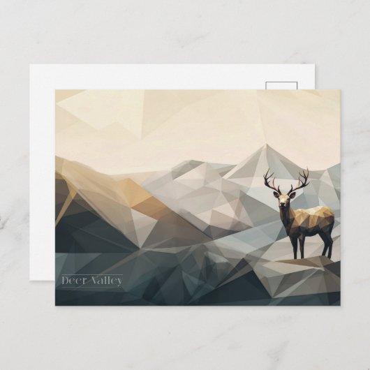 Hirschtal Postkarte (Vorne/Hinten)