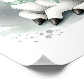 Hirschwald Kinderzimmer Wall Art Poster (Ecke)