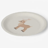 Hirschwald Pappteller (Schrägansicht)