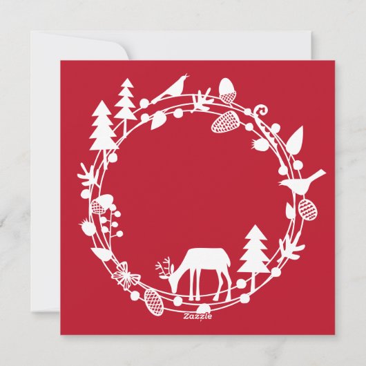 Hirschwald Weihnachten (Rückseite)