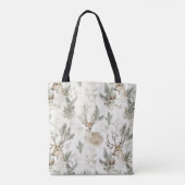 Hirschwald-Weihnachten Tasche (Rückseite)