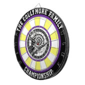 Hirschwald Ziel bullseye Kunst Dartscheibe (Vorderseite rechts)