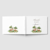 Hirschwaldtiere mit Baby-Dusche Gästebuch (Voll)