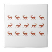 Hirschwanderung Fliese (Vorderseite)