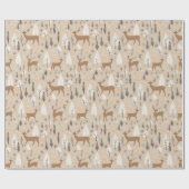 Hirschweih Geschenkpapier (Flach)