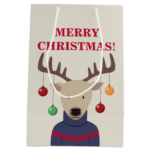 Hirschweih Mittlere Geschenktüte (Rückseite)