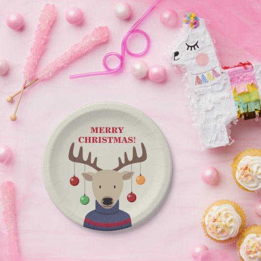 Hirschweih Pappteller (Party)