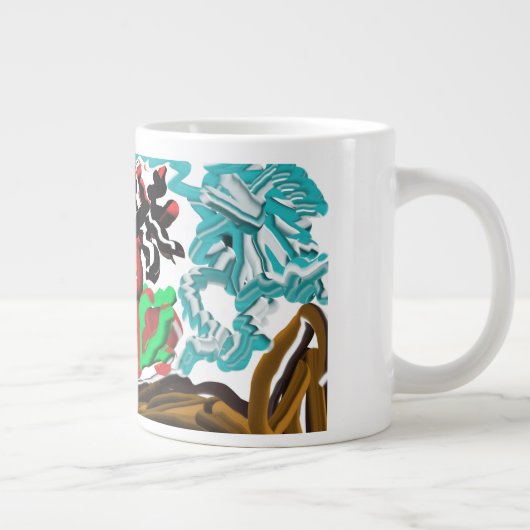 Hirschwinter Jumbo-Tasse (Rechts)